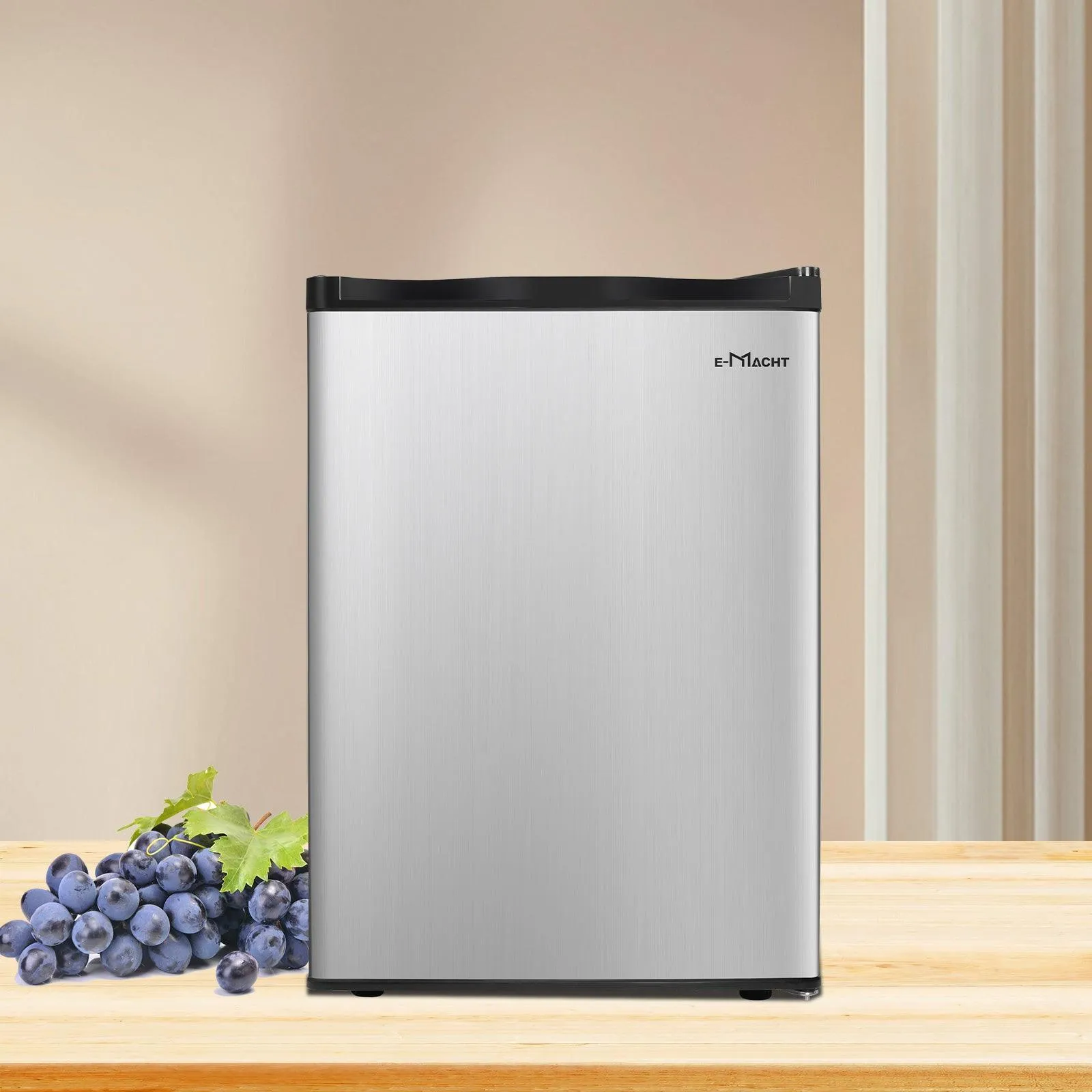 2.6 Cu.ft. Mini Fridge with Freezer Compact Refrigerator with Removable Shelf