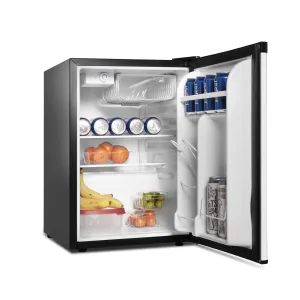 2.6 Cu.ft. Mini Fridge with Freezer Compact Refrigerator with Removable Shelf