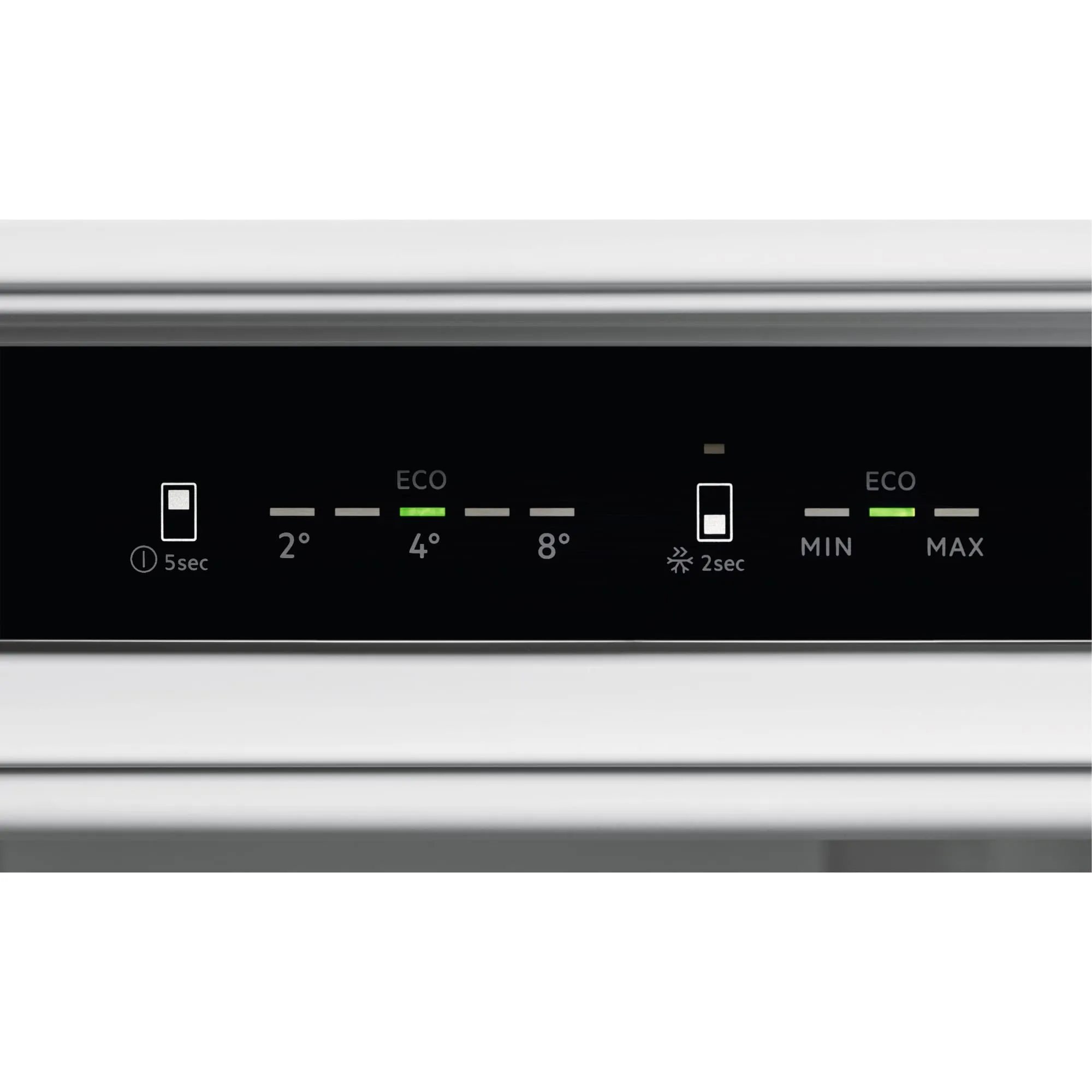 AEG 6000 OSC6M191ES Integrated Frost Free Fridge Freezer with Sliding Door Fixing Kit - White - E Rated