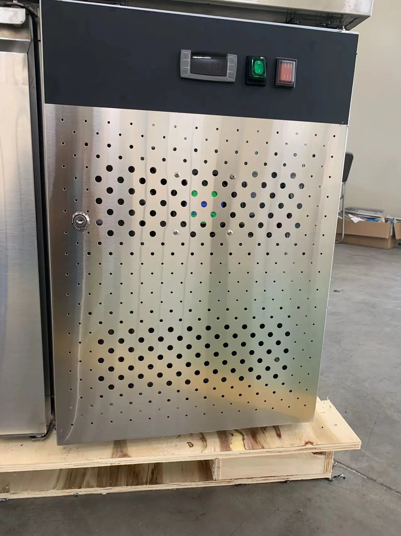 AG 3 Door Worktop Freezer Stainless Door