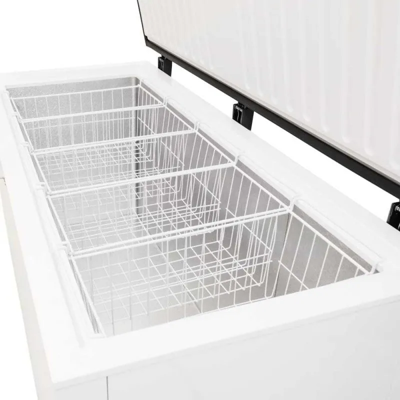 AG Stainless Lid Chest Freezer - 450 Litres