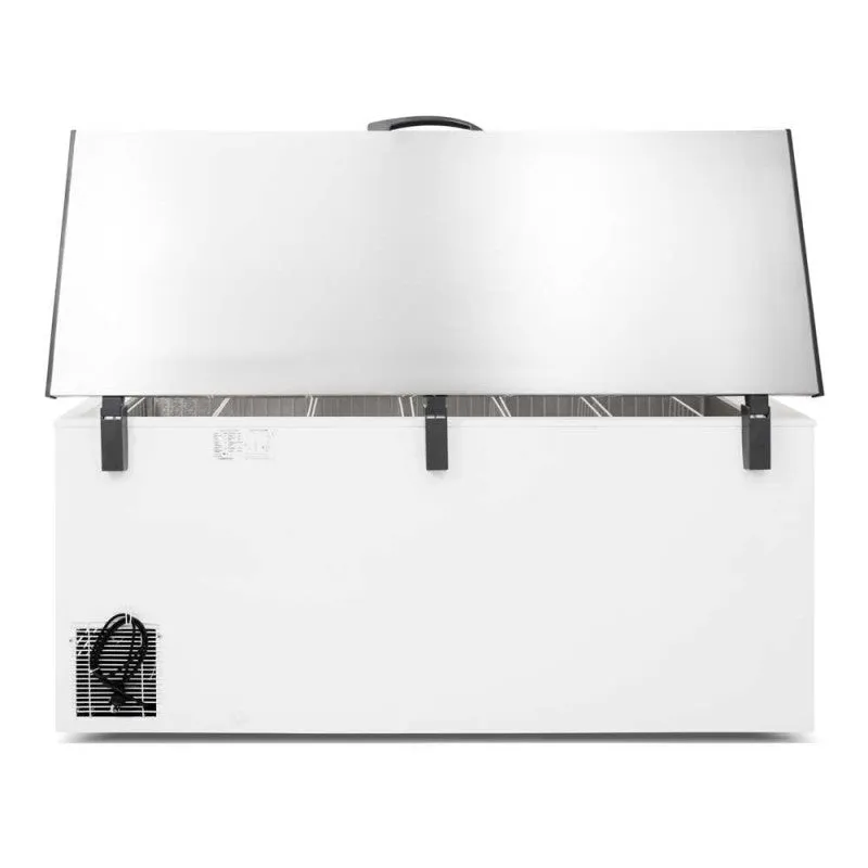 AG Stainless Lid Chest Freezer - 550 Litres