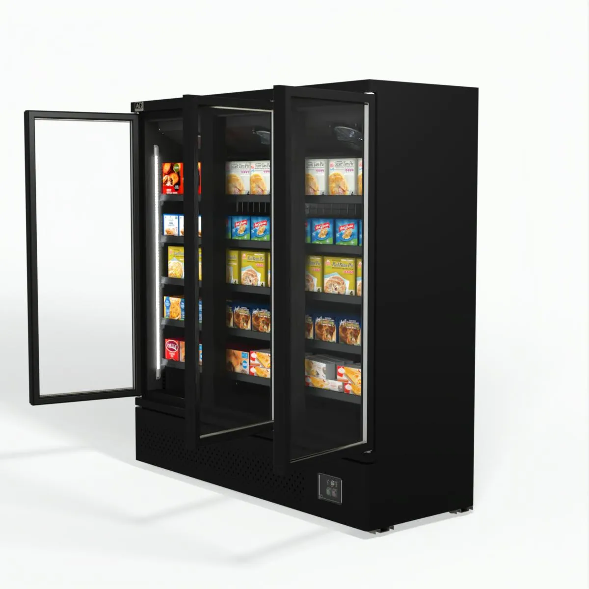 AG Supermarket Three Doors Upright Display Freezer