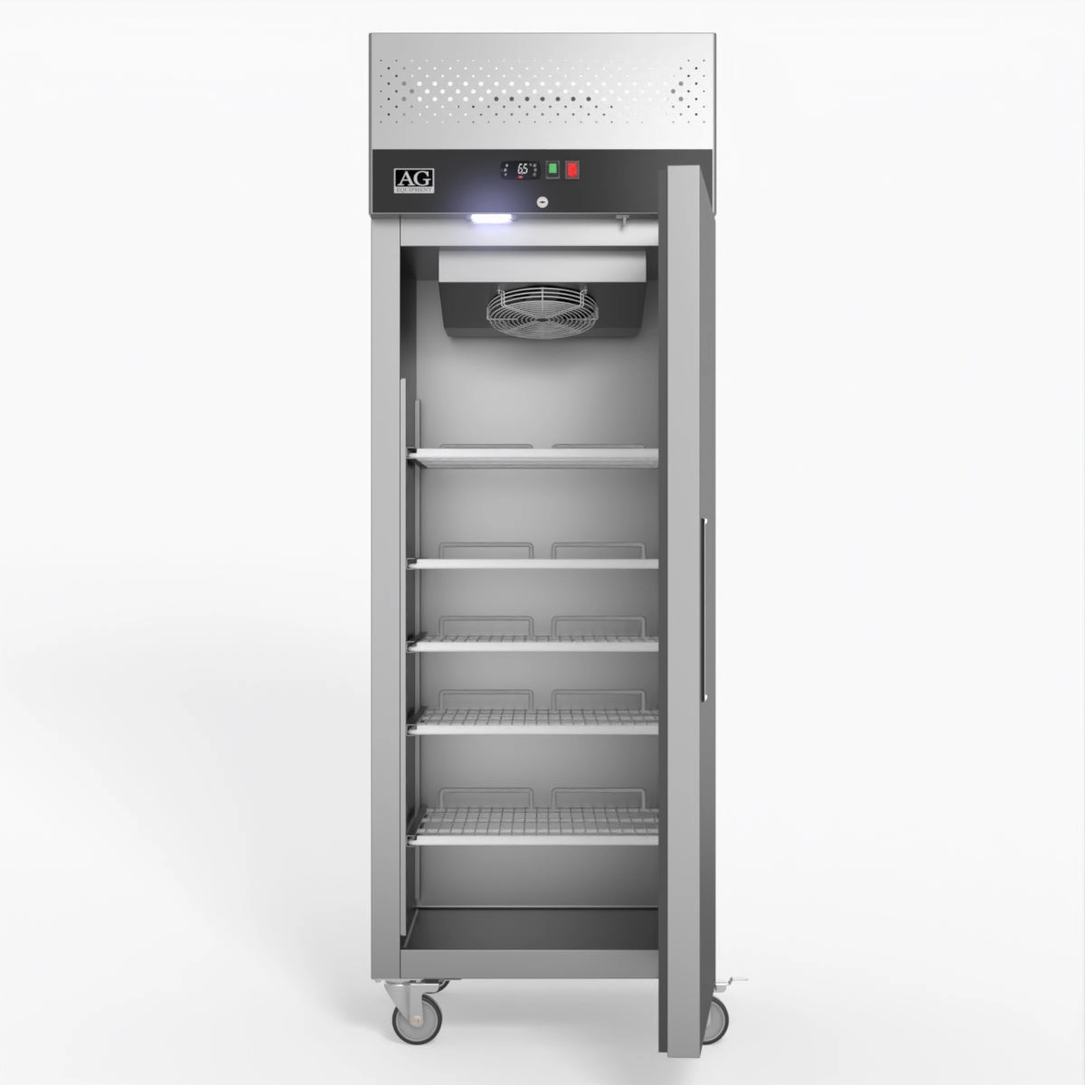 AG 429 Litre Upright Single Door Stainless Steel Door Freezer GNX400BT
