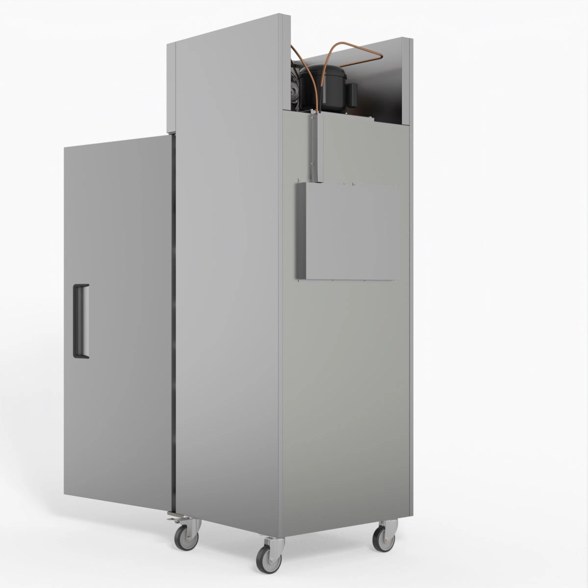 AG 429 Litre Upright Single Door Stainless Steel Door Freezer GNX400BT