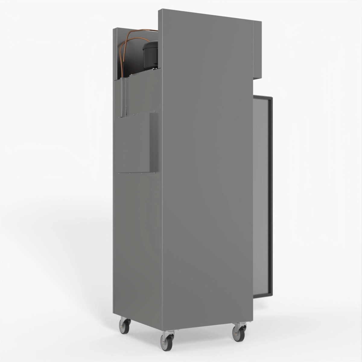 AG 429 Litre Upright Single Door Stainless Steel Door Freezer GNX400BT