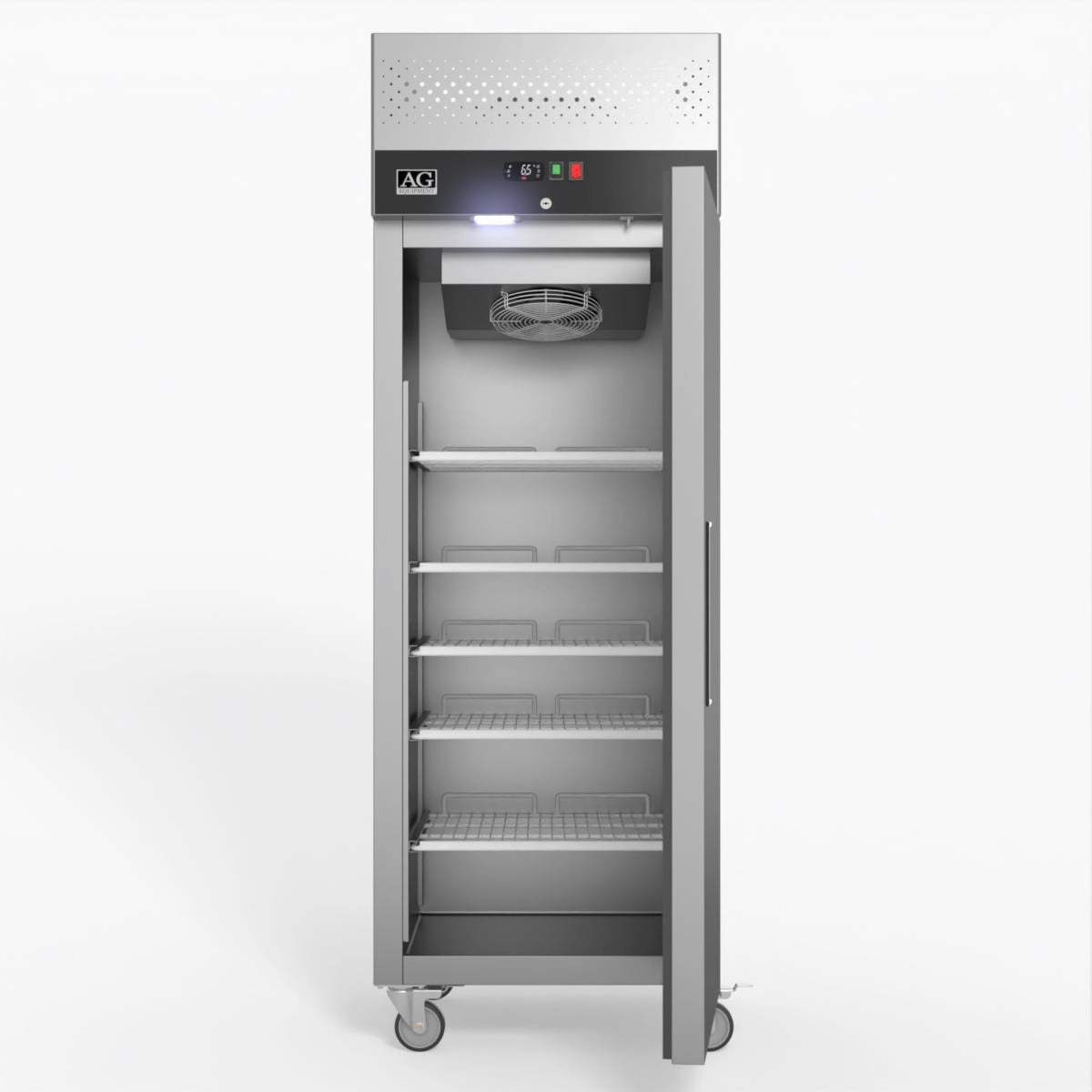 AG 429 Litre Upright Single Door Stainless Steel Door Freezer GNX400BT