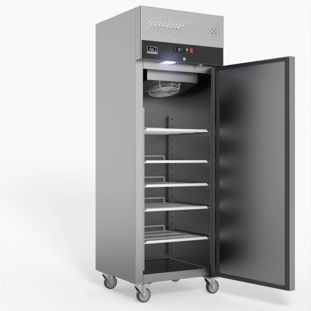 AG 429 Litre Upright Single Door Stainless Steel Door Freezer GNX400BT