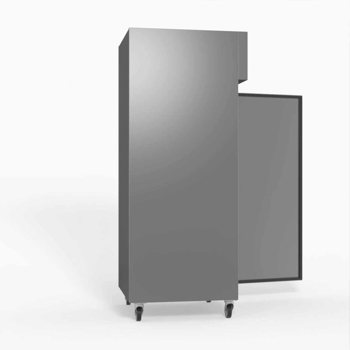 AG 650 Litre Upright Stainless Steel Door Freezer