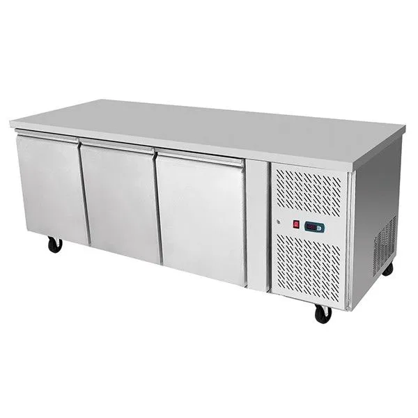 Atosa Three Door Freezer Table EPF3472
