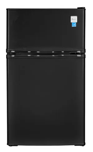 Avanti RA31B1B 3.1 Cf Two Door Counterhigh Refrigerator - Black