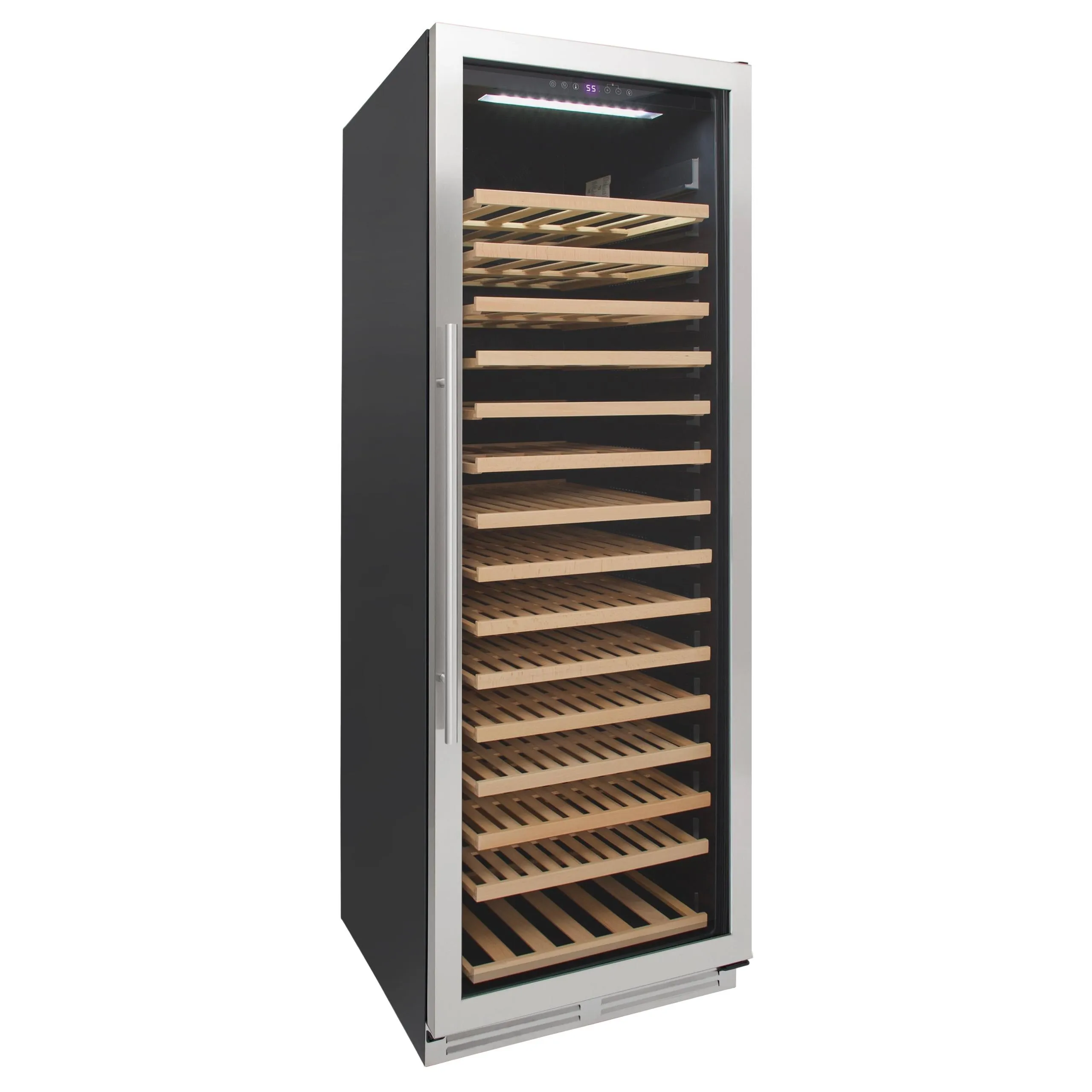 Avanti WCD176SZ3S Avanti Designer Series Wine Cooler, 165 Bottle Capacity - Stainless Steel / 165 Bottles