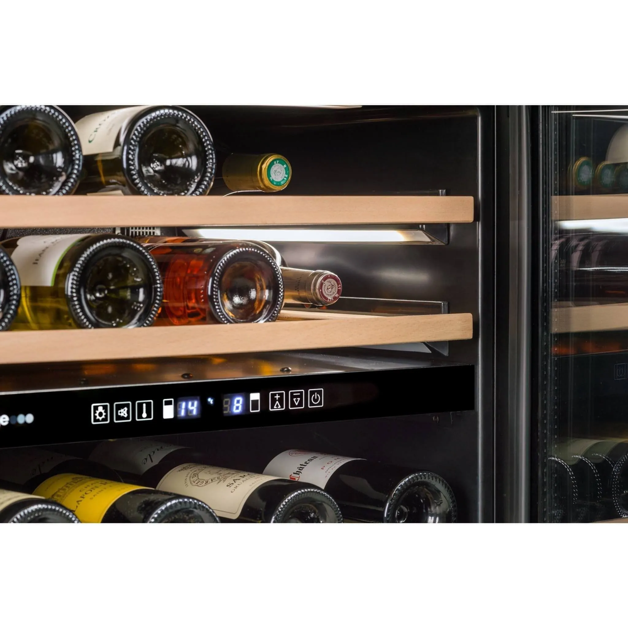 Avintage - 600mm Dual Zone - 44 bottle - Undercounter Wine Cooler - AVU51D82 - WAREHOUSE CLEARANCE