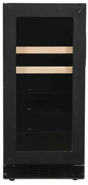 Azure Home Products A115BEVO Beverage Center - 15" Glass Door W/ Overlay