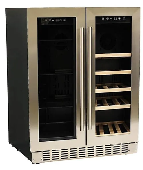 Azure Home Products A124DZS Dual Zone Beverage/Wine Center