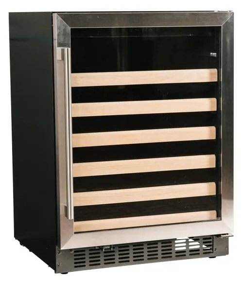Azure Home Products A124WCS Wine Center 1.0 - 24" Glass Door W/ Stainless