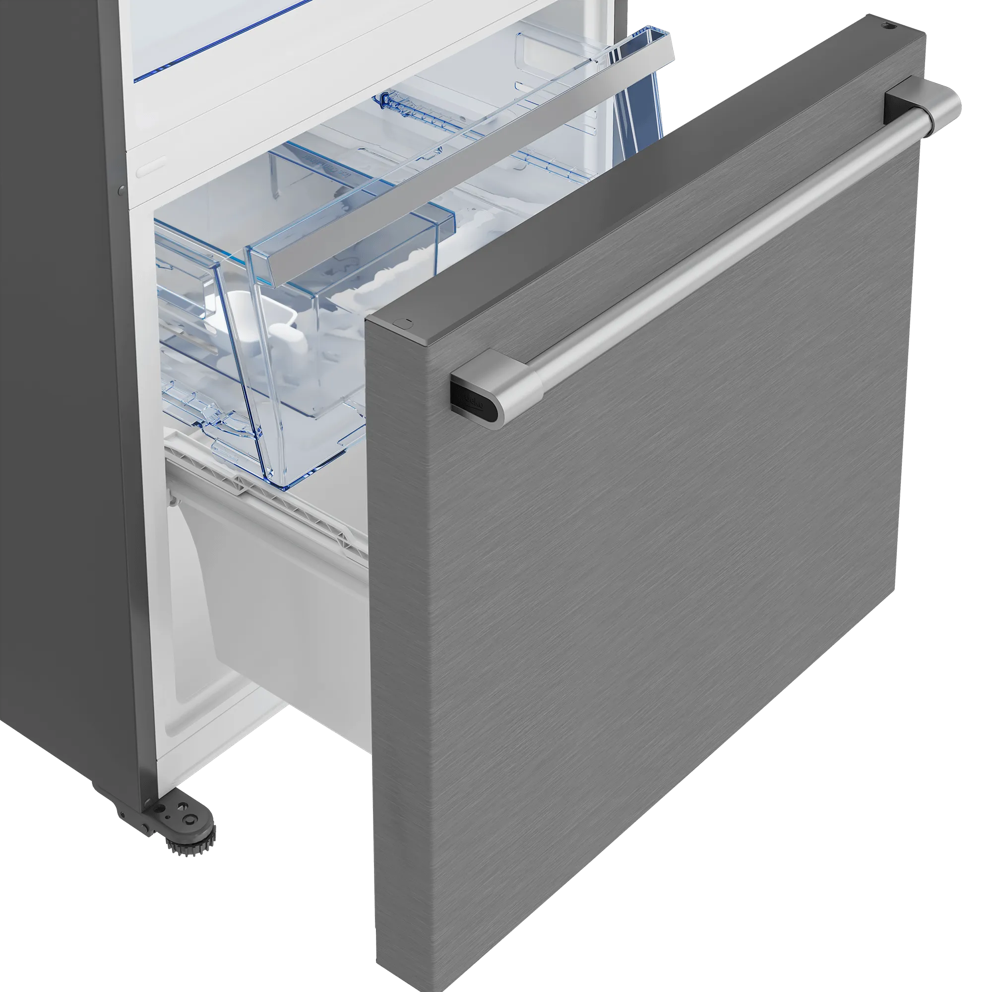 Beko BFBD30216SSIM 30" Bottom Freezer Refrigerator With Harvestfresh
