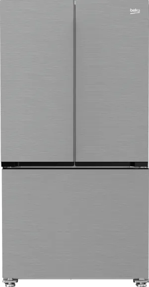 Beko BFFD3614ZSS 36" French Door Refrigerator With Harvestfresh