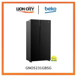 Beko GNO5231GBSG Fridge Freezer 521L Side by Side