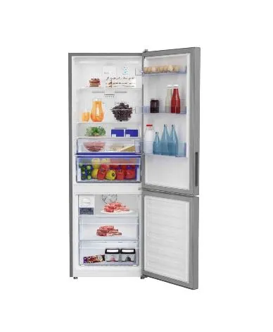 Beko RCNT340I50VP 340L Fridge Bottom Freezer 60cm