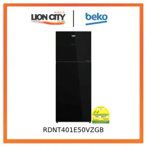 Beko RDNT401E50VZGB Fridge Freezer (Freezer Top, 66 cm)