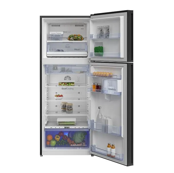 Beko RDNT401E50VZGB Fridge Freezer (Freezer Top, 66 cm)