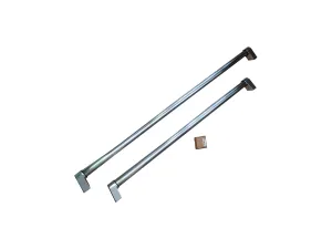 Bertazzoni MASHK36PI Handle Kit For 36 Built-In Refrigerator Stainless Steel