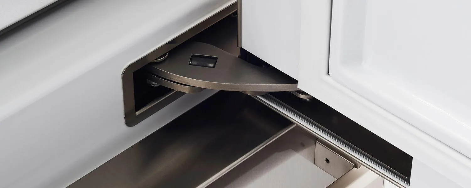 Bertazzoni REF36BMBIPRT 36 Inch Built-In Bottom Mount Refrigerator With Ice Maker, Panel Ready Panel Ready