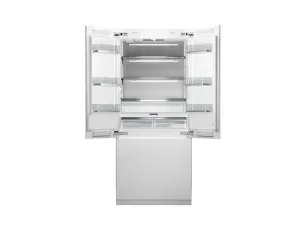 Bertazzoni REF36FDBZPNV 36 Inch Built-In French Door Refrigerator With Ice Maker And Internal Water Dispenser Panel Ready