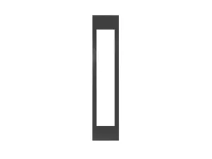 Bertazzoni SP18WCC Carbonio Front Panel For 18" Built-In Wine Columns Carbonio
