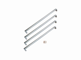 Bertazzoni PROHK36FD Handle Kit For 36 French Door Refrigerator Stainless Steel
