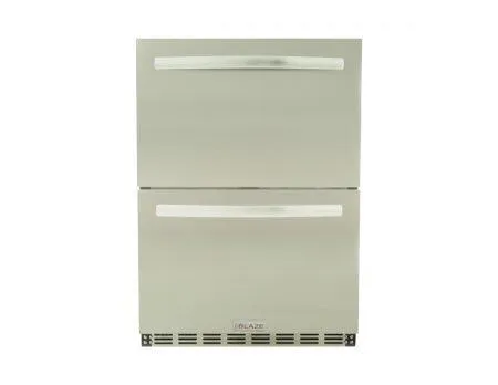 Blaze Grills BLZSSRFDBDR51 Blaze Double Drawer 5.1 Cu. Ft. Refrigerator