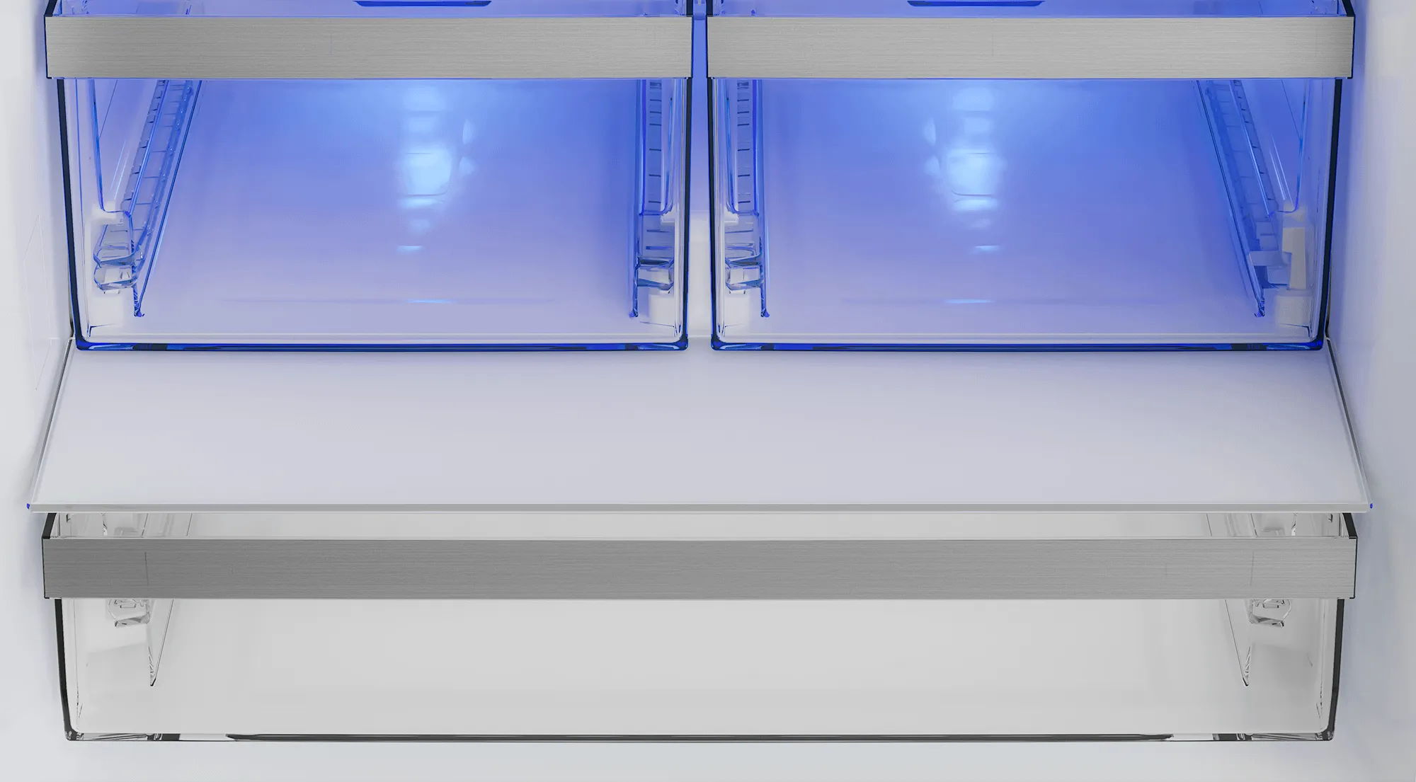 Blomberg Appliances BRFD21622SS 30" Counter-Depth French Door Refrigerator With Ice Maker