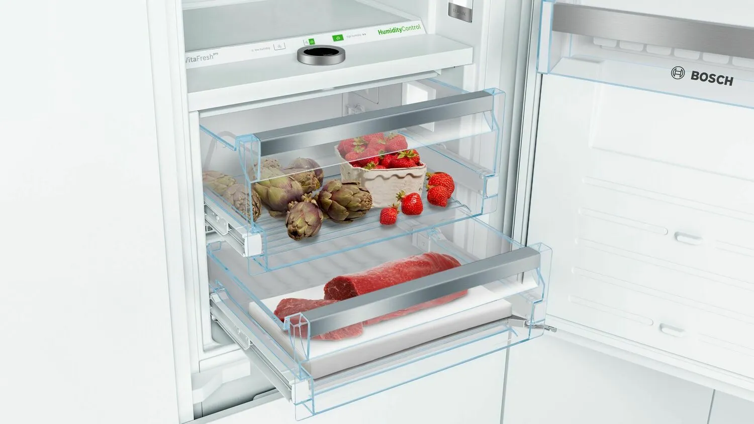 Bosch B09IB91NSP 800 Series Built-In Bottom Freezer Refrigerator B09Ib91Nsp