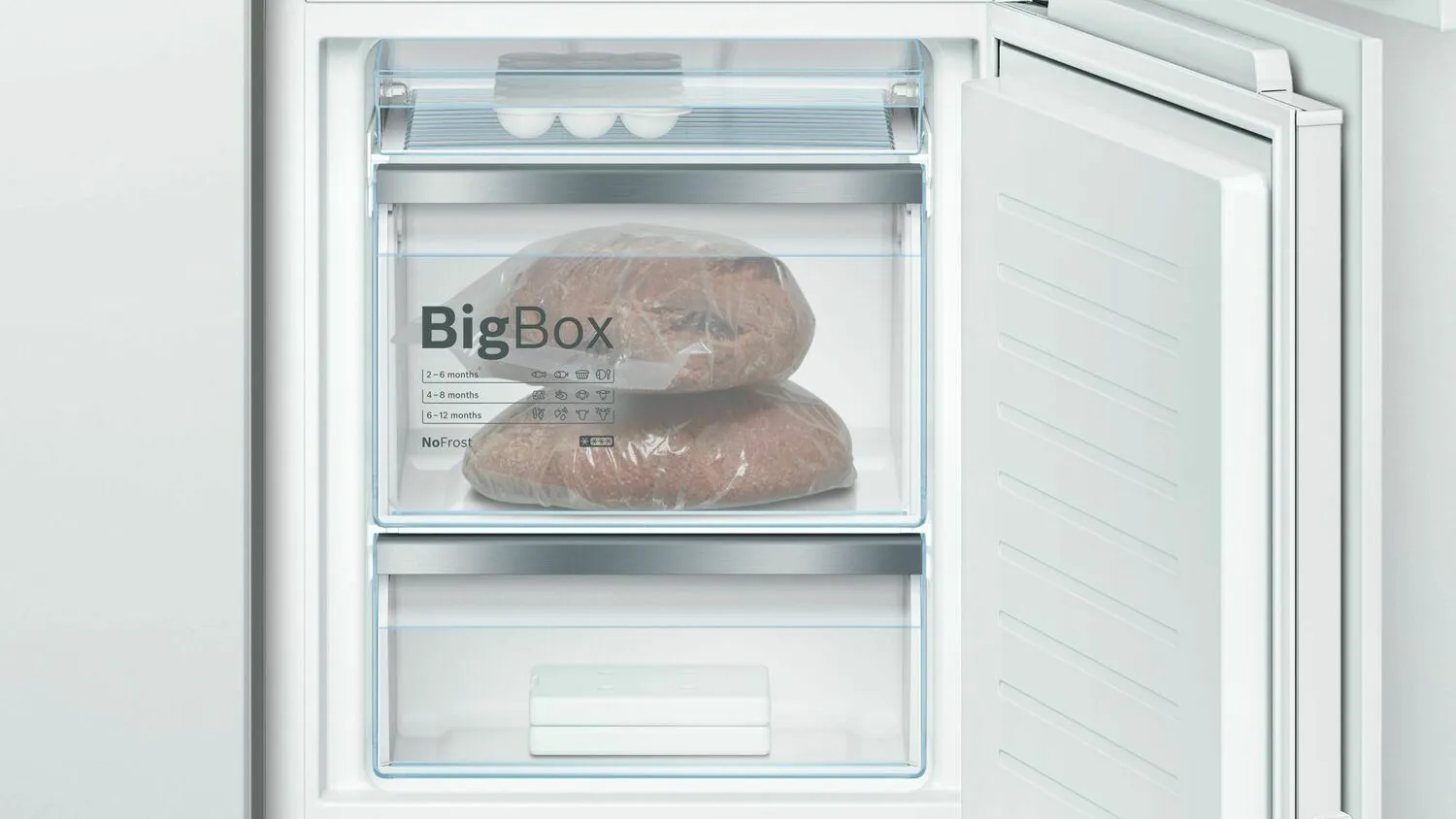 Bosch B09IB91NSP 800 Series Built-In Bottom Freezer Refrigerator B09Ib91Nsp