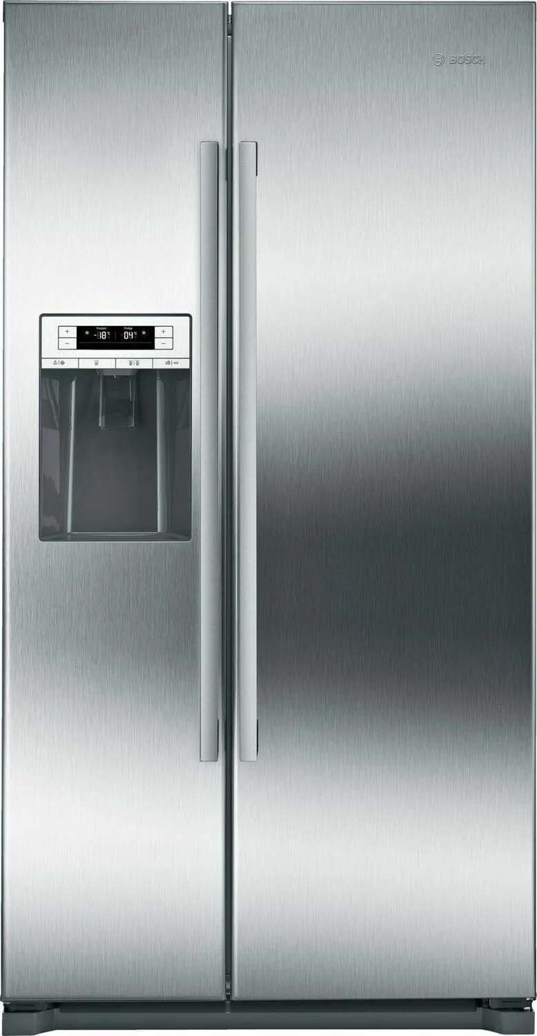 Bosch B20CS30SNS 300 Series Freestanding Counter-Depth Side-By-Side Refrigerator 36'' Easy Clean Stainless Steel B20Cs30Sns