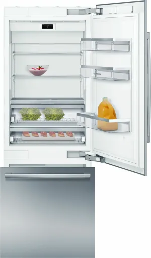 Bosch B30BB930SS Benchmark Built-In Bottom Freezer Refrigerator 30'' B30Bb930Ss