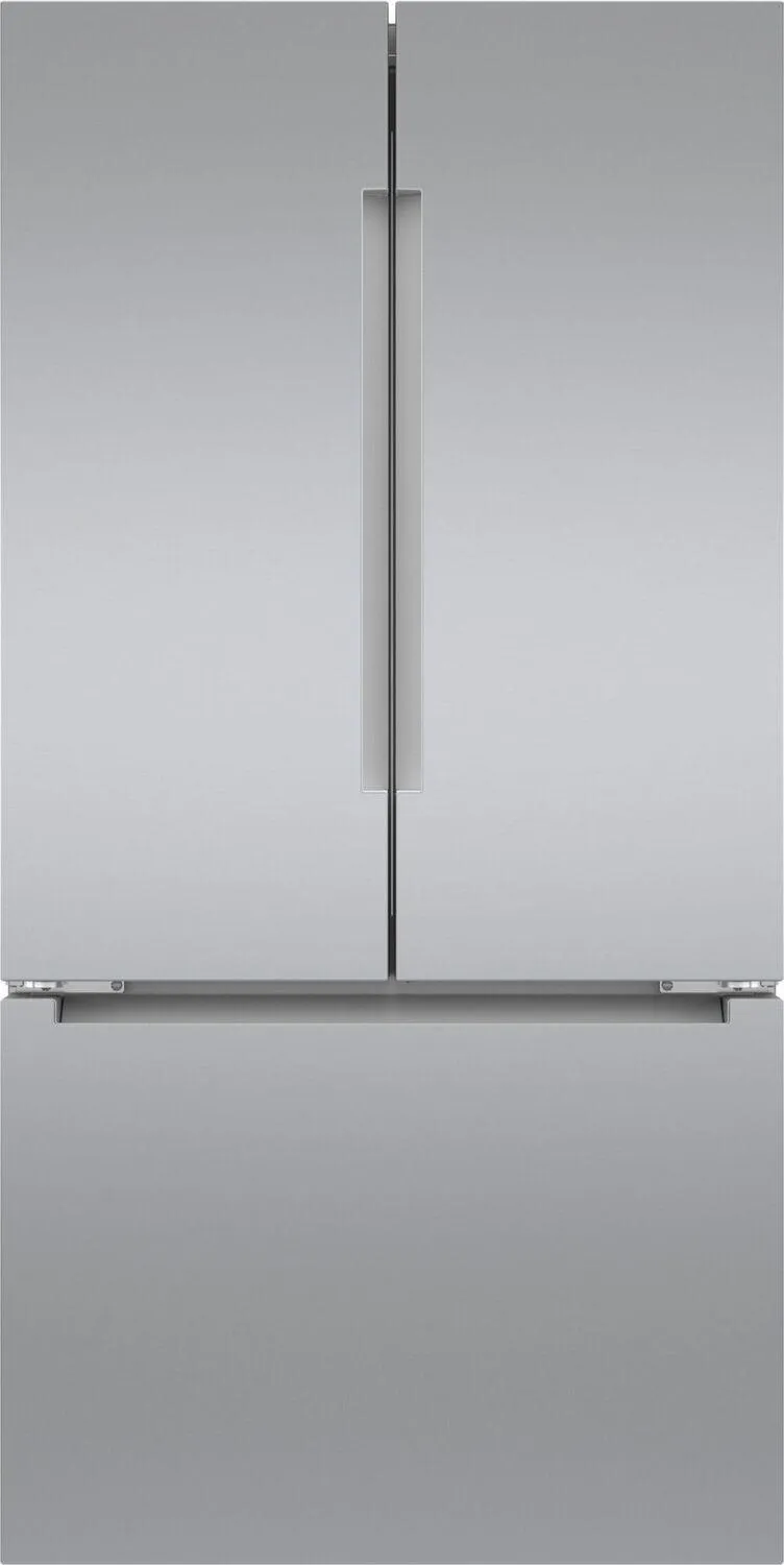 Bosch B36CT81ENS 800 Series French Door Bottom Mount Refrigerator 36" Easy Clean Stainless Steel