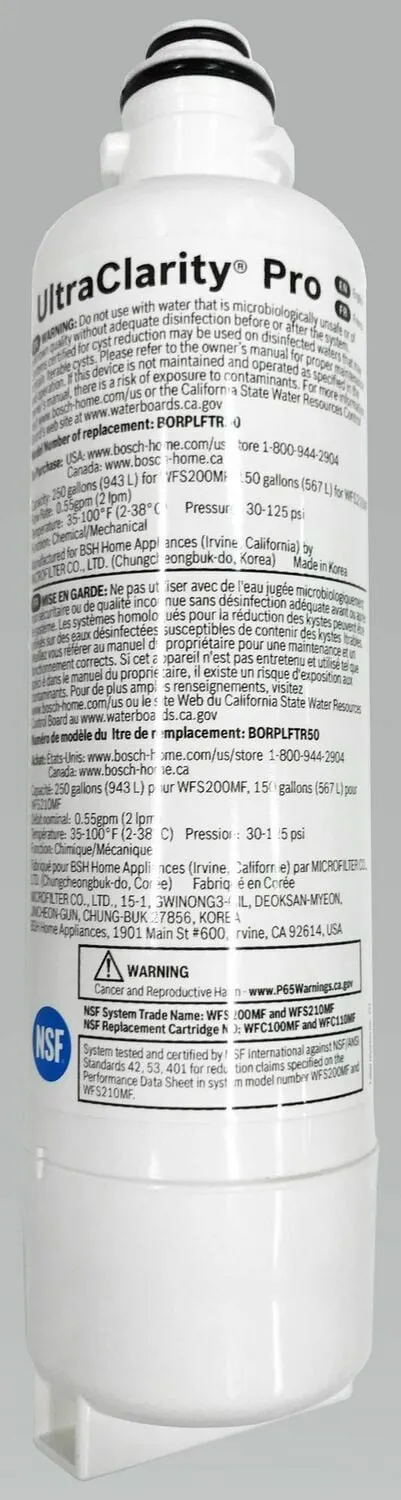 Bosch BORPLFTR50 Accessory For Cooling Borplftr50