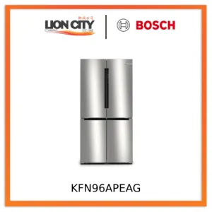 Bosch KFN96APEAG Series 6 French door bottom freezer, multi door 183 x 90.5 cm Inox-easyclean