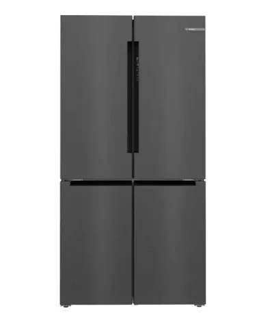 Bosch KFN96AXEA Series 6 French door bottom freezer, multi door 183 x 90.5 cm Black stainless steel