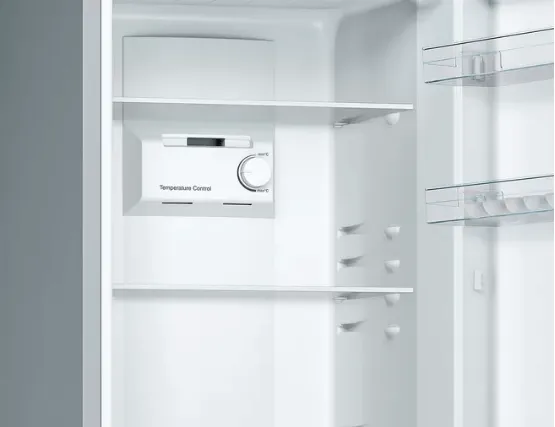 Bosch KGN33NL30O Series 2 Free-standing fridge-freezer with freezer at bottom 176 x 60 cm Stainless steel look