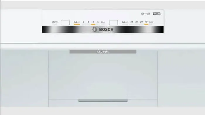 Bosch KGN36IJ3CK 2 Door Fridge Bottom Freezer