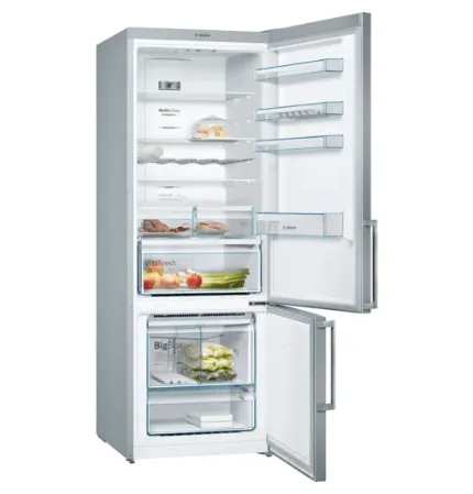 Bosch KGN56XI40J Series 4 Free-standing fridge-freezer with freezer at bottom 193 x 70 cm Stainless steel
