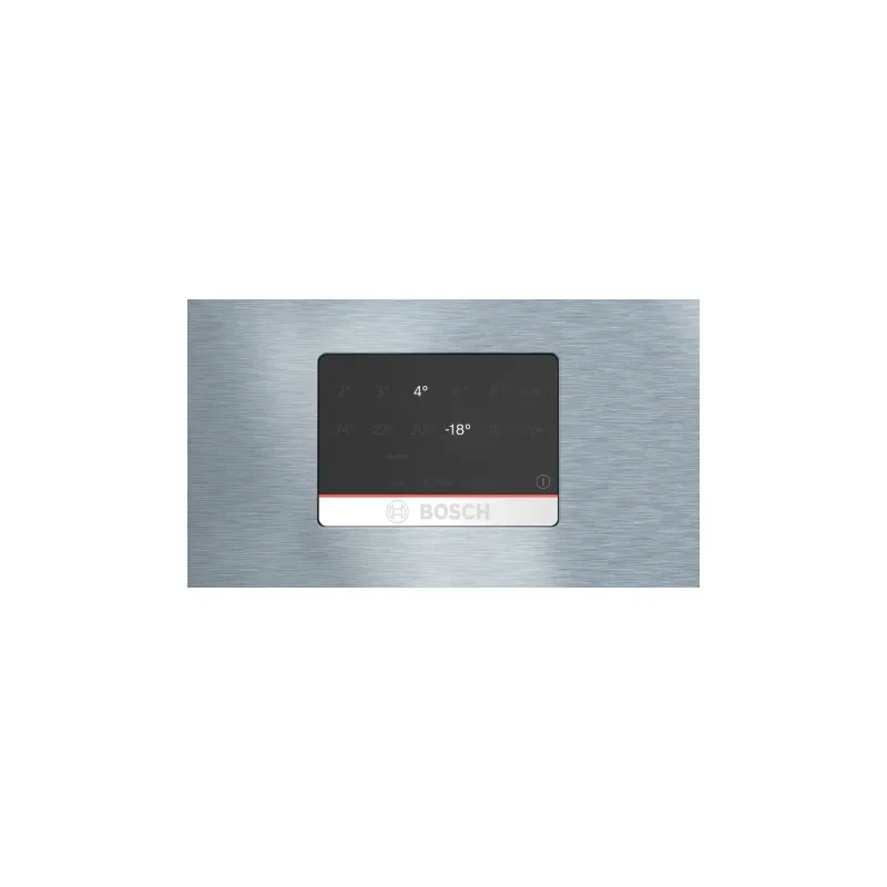 Bosch KGN76CI30U Series 6 Freestanding Fridge-Freezer (Bottom Freezer) 186 x 75 cm Brushed Steel Anti-Fingerprint