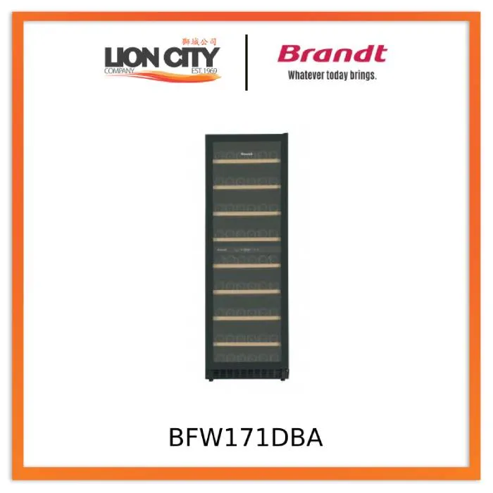 Brandt BFW171DBA Free Standing Wine Cellar