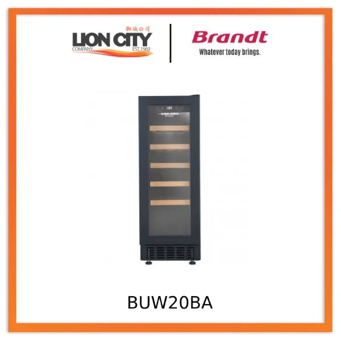 Brandt BUW20BA Built Under Wine Cellar
