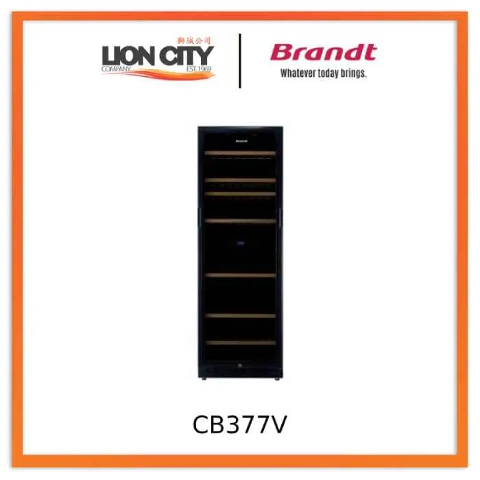 Brandt CB377V 153 bottles Wine Cellar