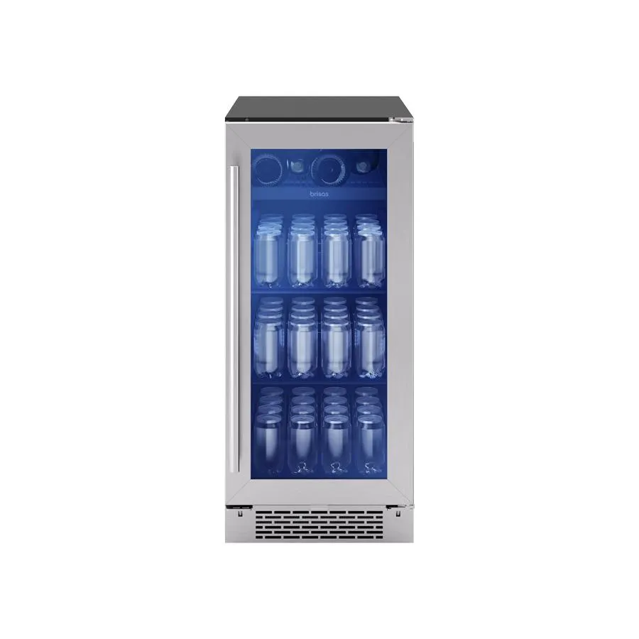 Brisas By Zephyr BBV15C01AG Brisas 15" Single Zone Beverage Cooler