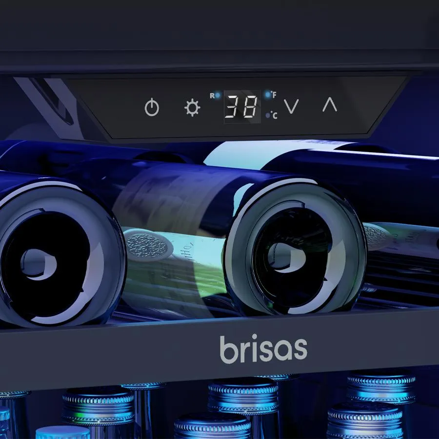 Brisas By Zephyr BBV24C01AG Brisas Single Zone Beverage Cooler